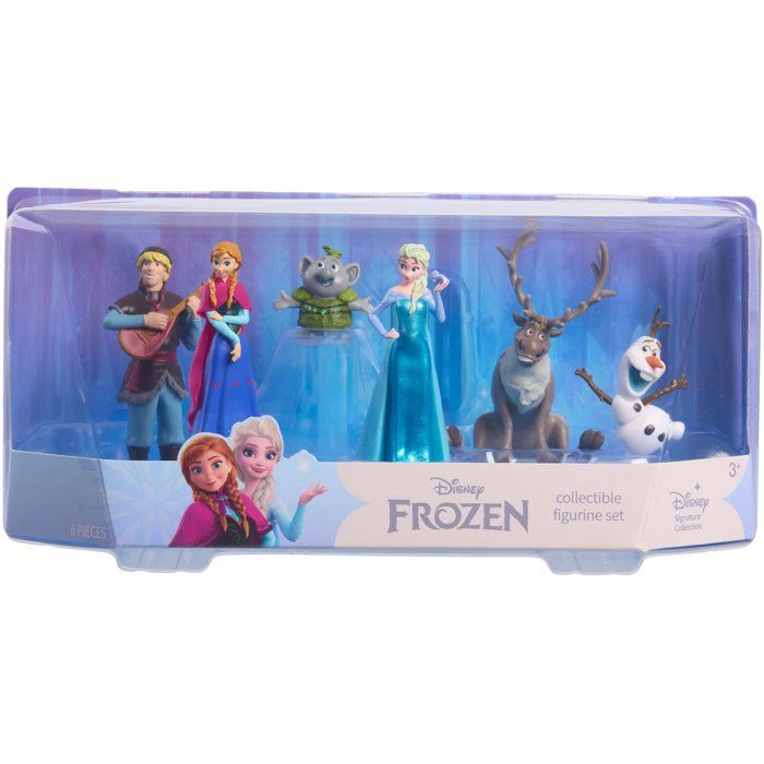 Figurine Set - DISNEY FROZEN - Frozen - 6 8-cm figurines - Collection