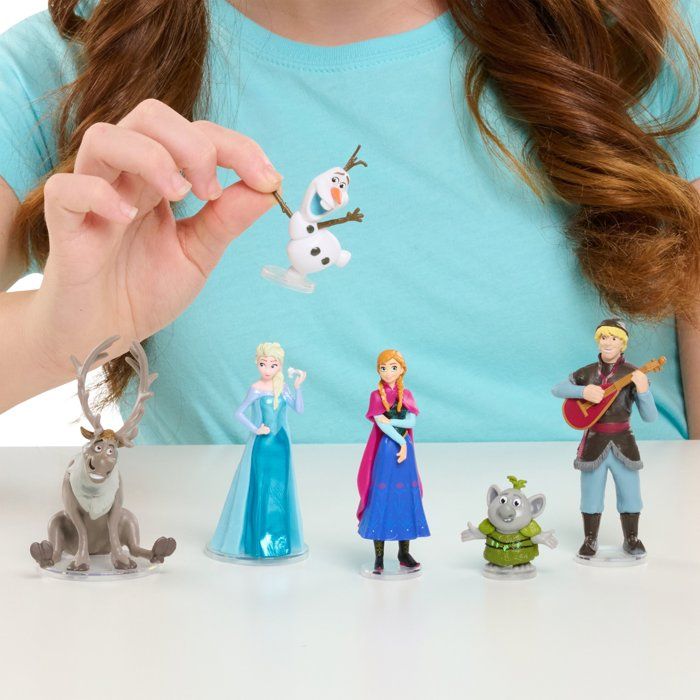 Figurine Set - DISNEY FROZEN - Frozen - 6 8-cm figurines - Collection