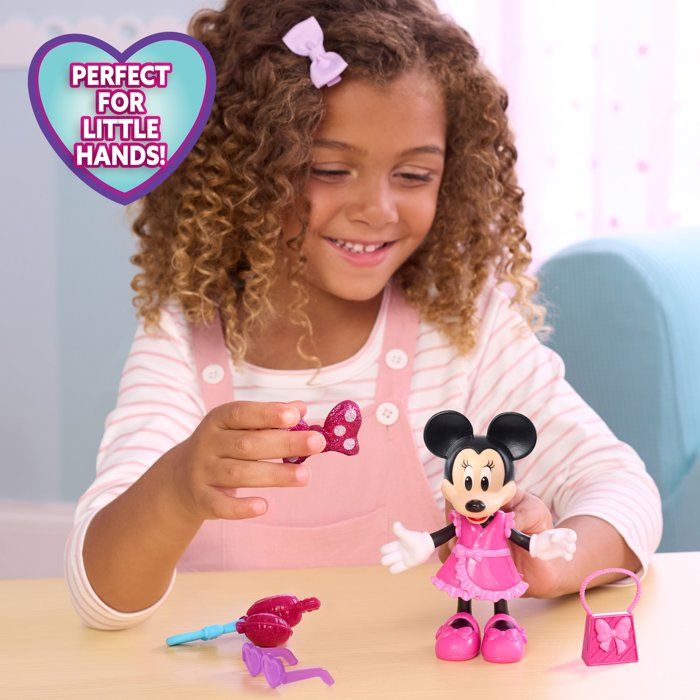 Fashion Doll - DISNEY - Minnie Mouse Fabulous Fashion Doll - 15 cm - 11 accessories