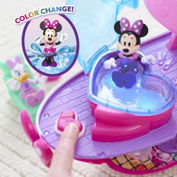 Interactive toy - DISNEY MINNIE MOUSE - Minnie's Yacht - Yacht with 14 accessories, changing outfits and swimming pool