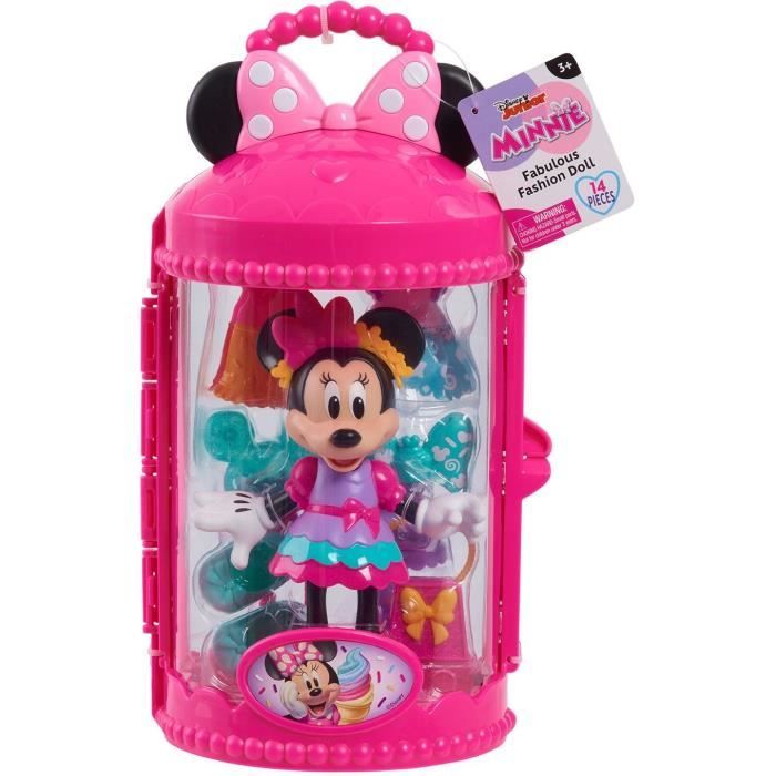 Doll box - DISNEY MINNIE MOUSE - 15 cm Sweet Party Articulated Figurine - With clothes and accessories