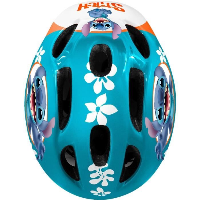 Sports helmet - DISNEY - STITCH - Size S - Adjustable head circumference 53/56cm - Ventilation and internal foam for greater comfort