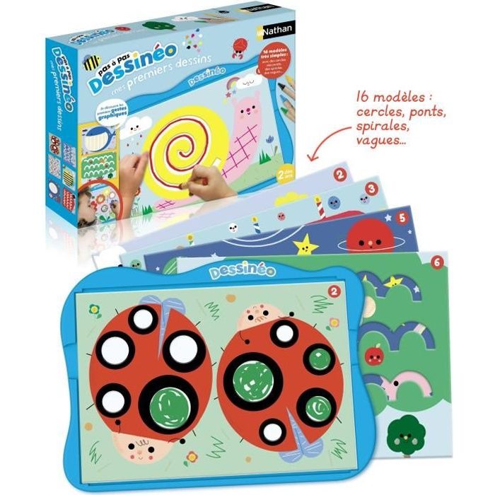 NATHAN - Drawn first drawings - Creative hobbies for 2 years old