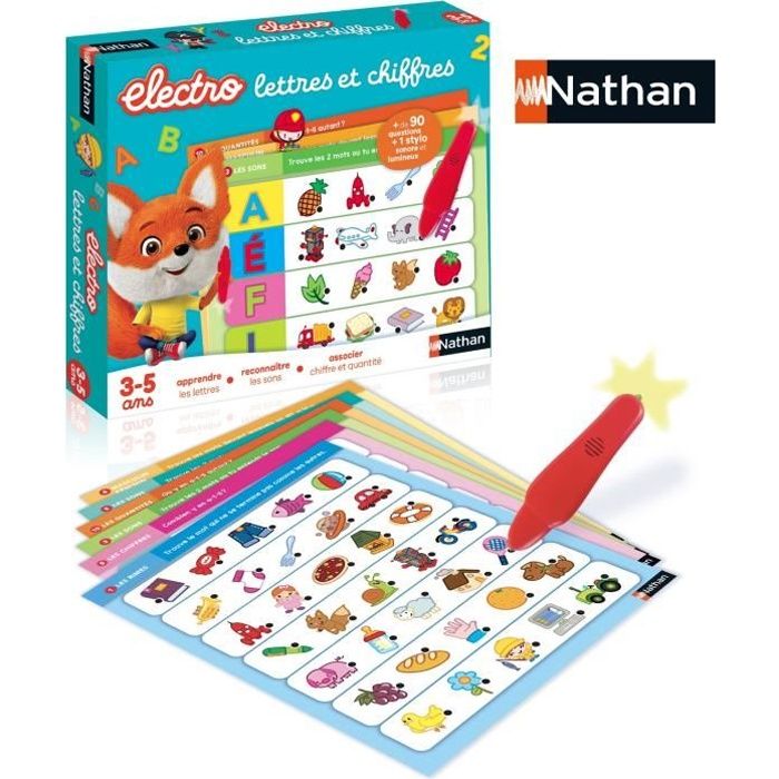 Nathan Electro - Letters and Numbers, electronic game