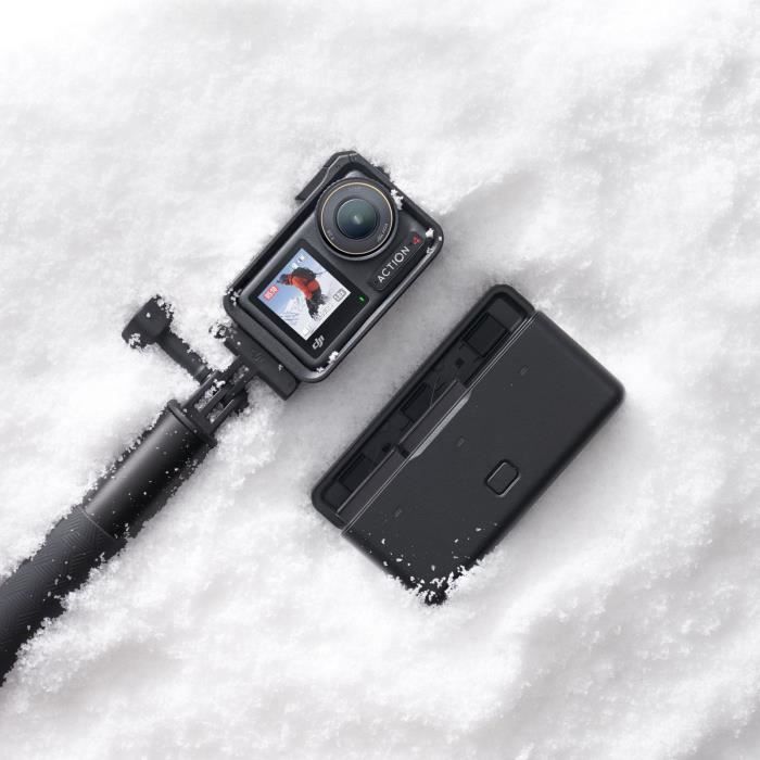 Action Camera - DJI - Osmo Action 4 Adventure Combo - 1/1.3 inch Sensor - 4K/120 fps - Ultra-wide FOV of 155