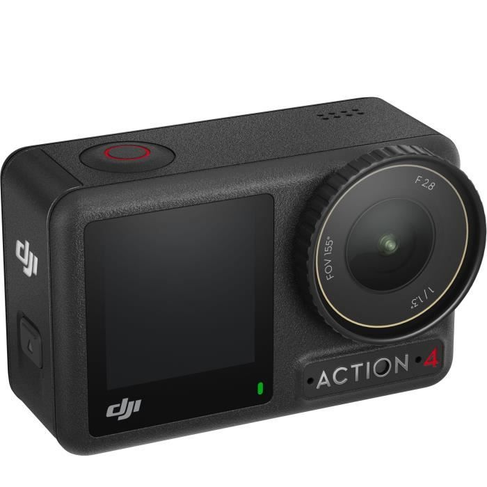 Action Camera - DJI - Osmo Action 4 Adventure Combo - 1/1.3 inch Sensor - 4K/120 fps - Ultra-wide FOV of 155