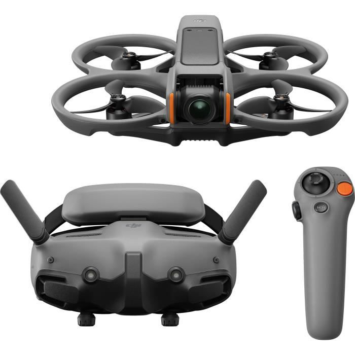 Drone - DJI - Avata 2 - 4K camera - 25 min autonomy - RC Motion 3 and Goggles 3