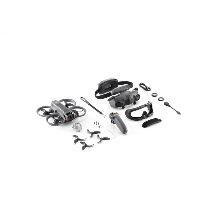 Drone - DJI - Avata 2 - 4K camera - 25 min autonomy - RC Motion 3 and Goggles 3