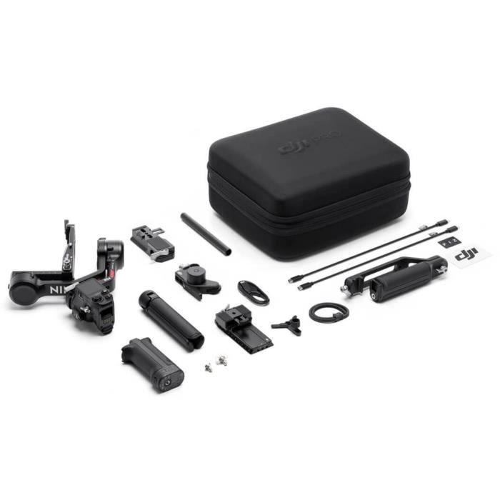 Stabilizer - DJI - RS 4 Combo for Mirrorless Camera and Lenses Grey