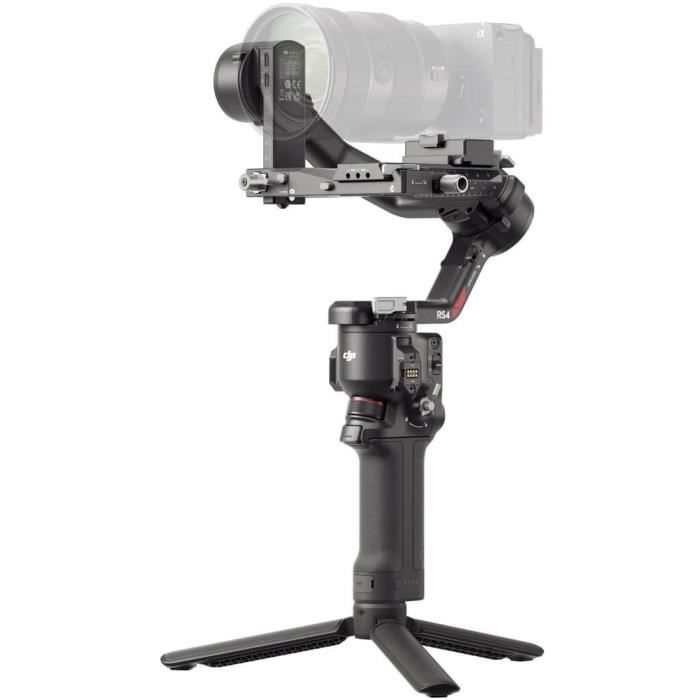 Stabilizer - DJI - RS 4 for Mirrorless Camera and Lenses Gray