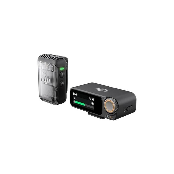 DJI Mic 2 (1 TX + 1 RX) - HD Audio - Noise Reduction