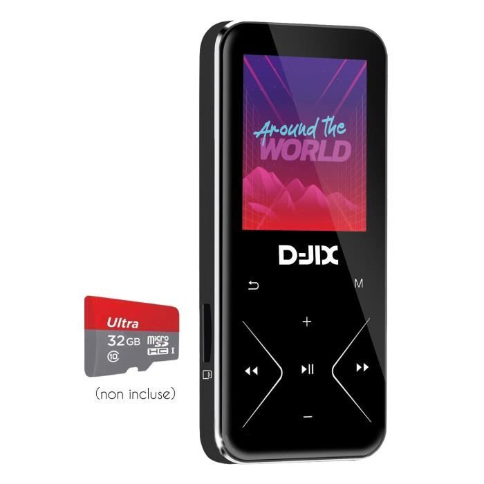 MP4 player - LOGICOM - M500 - 8 GB - Bluetooth 4.0 - Black