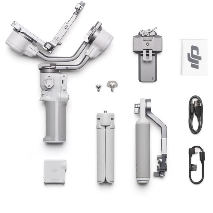 Camera Stabilizer - DJI - RS 4 Mini Combo - Complete Pack for Creators