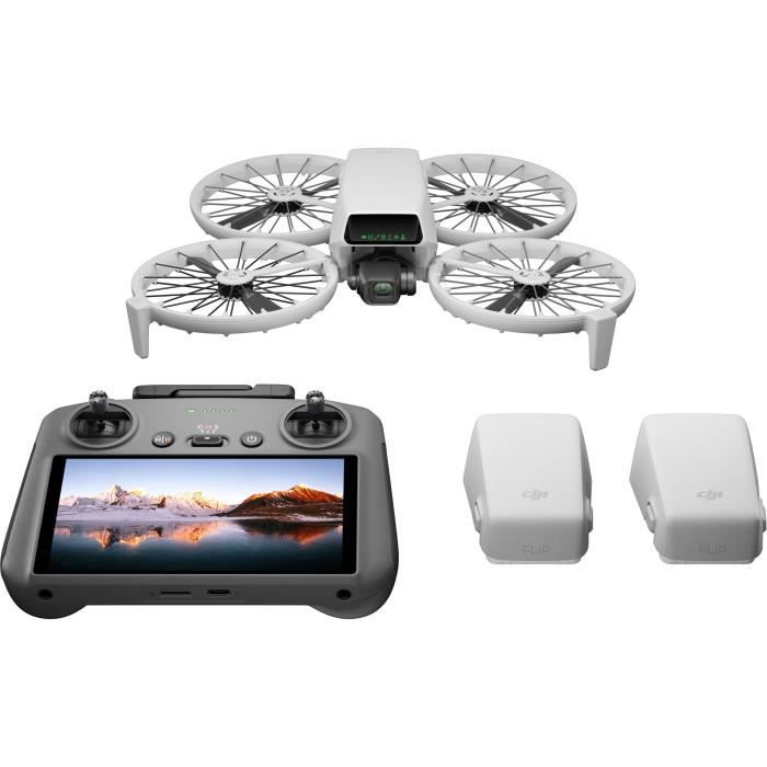 Camera Drone - DJI - Flip Fly More Combo (DJI RC 2) (GL) - Foldable Propeller Guard - 1/1.3 CMOS - 4K/60 fps HDR - 31 min flight