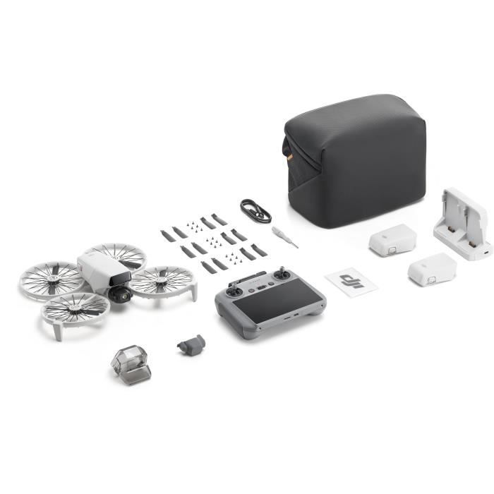 Camera Drone - DJI - Flip Fly More Combo (DJI RC 2) (GL) - Foldable Propeller Guard - 1/1.3 CMOS - 4K/60 fps HDR - 31 min flight
