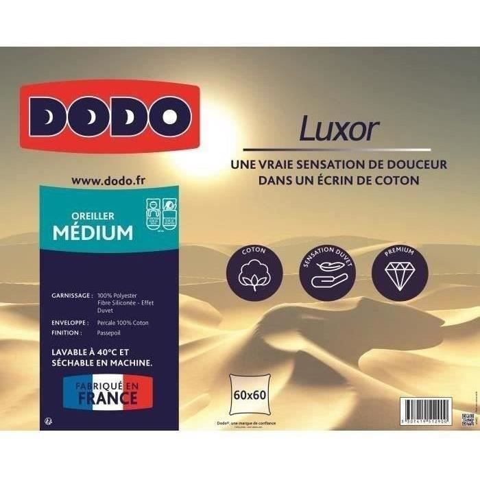 Luxor pillow dodo 60x60 cm - 100% cotton - down effect