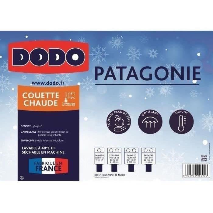 Dodo Hot Patagonia White Duvet - 220x240 cm