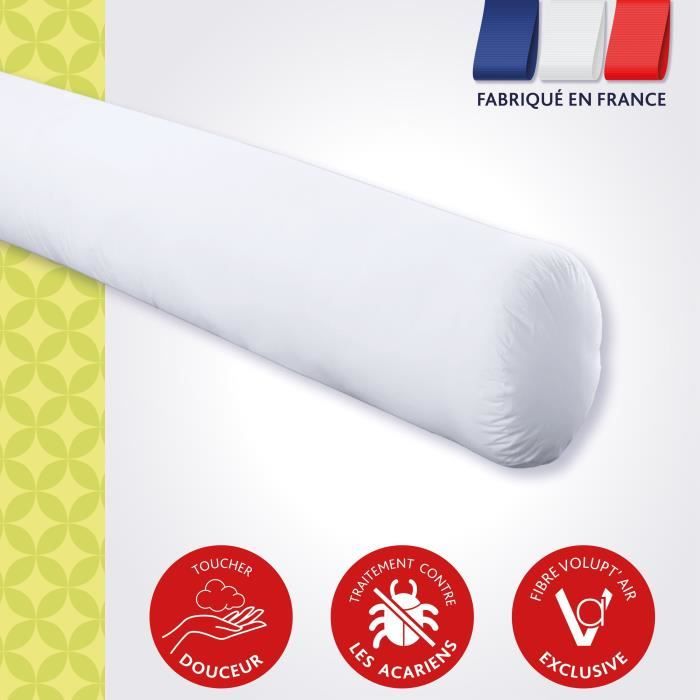 VANCOUVER bolster 90 cm - anti-mite - 100% Polyester - DODO