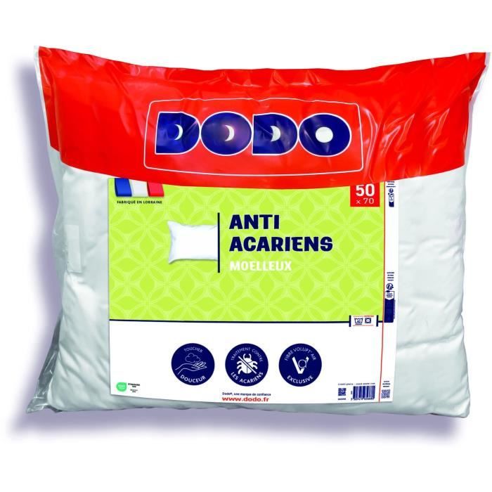 Anti-mite pillow 50x70 cm - 100% Polyester - DODO