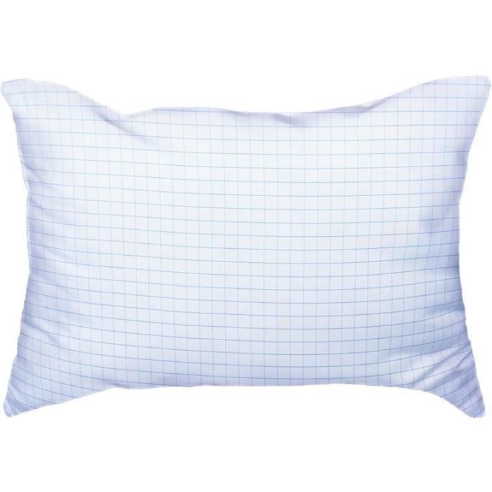 DODO medium pillow 50x70 cm - Anti-bug, anti-mite protection - 550 gr - White - Made in France