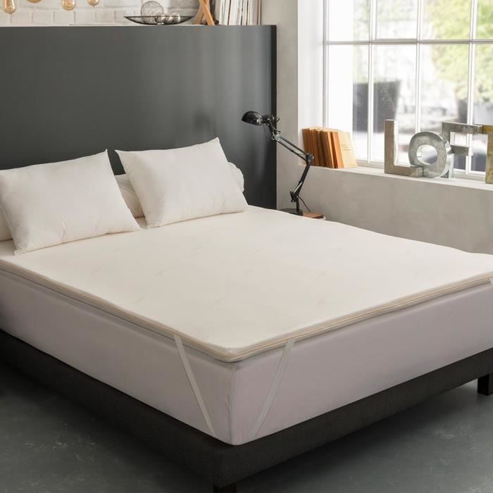 DODO Le Végétal mattress topper - Removable cover - 160x200 cm