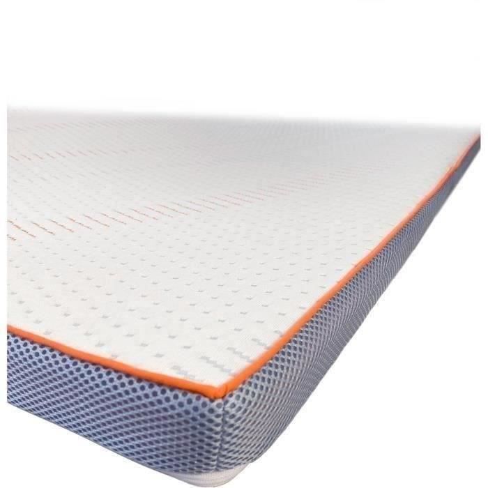 DODO mattress topper - 140x190 cm - Removable cover - ERGO LATEX