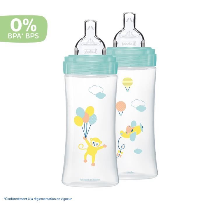 Dodie - Lot of 2 Sensation Bottles + 330ml