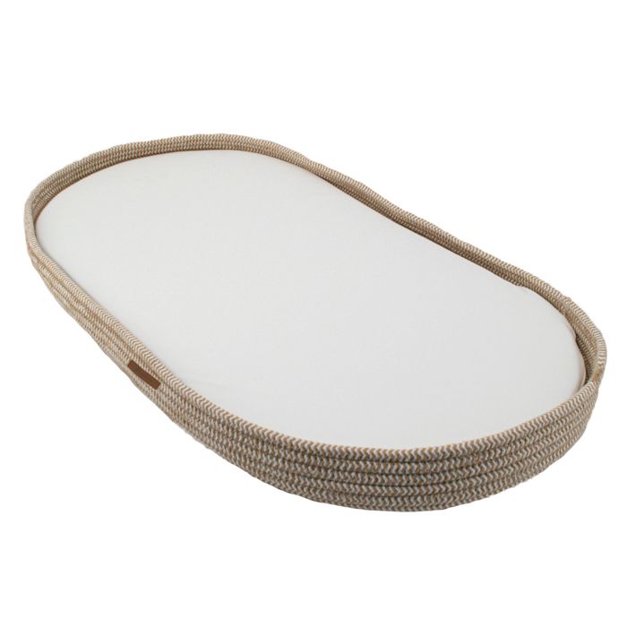 Braided changing mat - DOMIVA - Honey Moon - Braided cotton