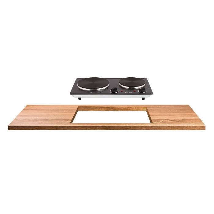 Livoo Built -down double hob - Doc168n