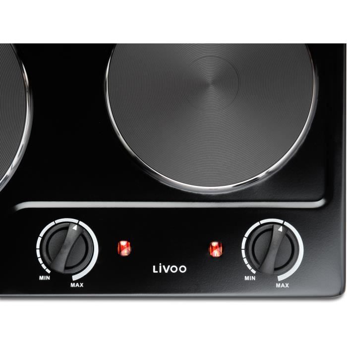 Livoo Built -down double hob - Doc168n