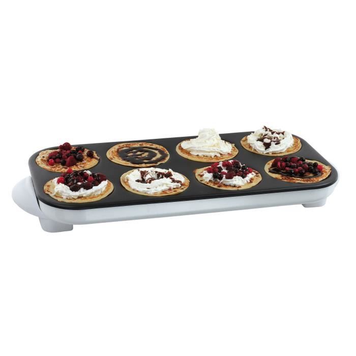 LIVOO DOC186 Maxi Crepes Party Electric Crepiere - White