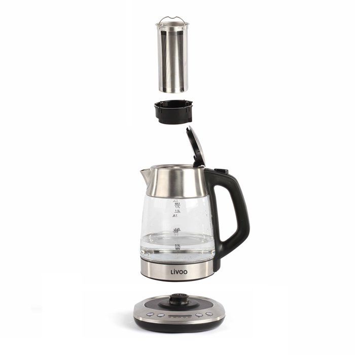 Livoo Dod165 Theiere - Electric kettle - Wireless - Gray