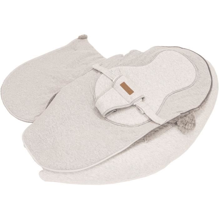 Domiva NOVA multifunctional breastfeeding cushion - 202 cm - 4 in 1 - Soft nova - Pearl