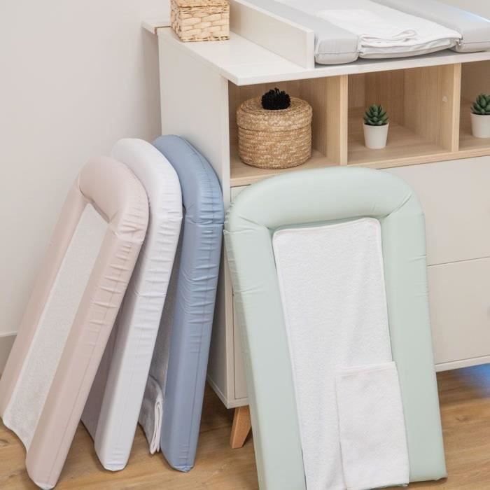 PVC changing mat with 2 removable sponges/comfort 42x70 cm cloud