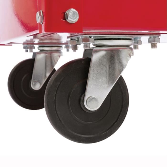 3-tray workshop trolley - DOMAC - Store your tools easily, and above all, find them easily! Ideal for individuals