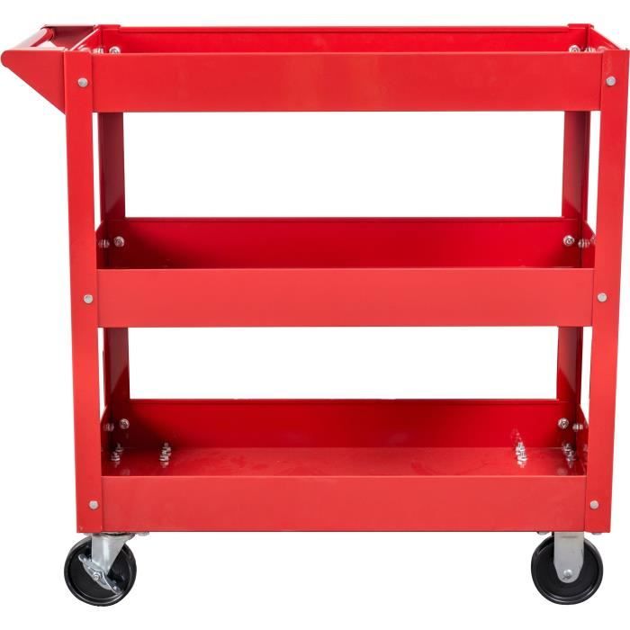 3-tray workshop trolley - DOMAC - Store your tools easily, and above all, find them easily! Ideal for individuals