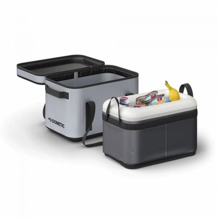 Cooler - DOMETIC - Go Soft Insert - 20 L - Grey and black
