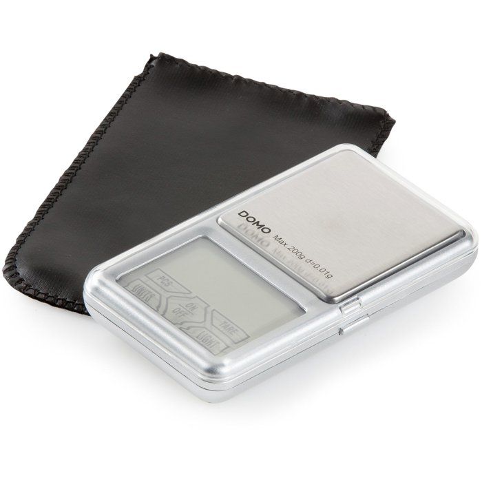 DOMO DO9096W Precision Kitchen Scale - Gray