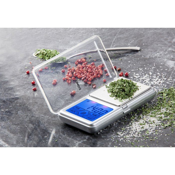 DOMO DO9096W Precision Kitchen Scale - Gray