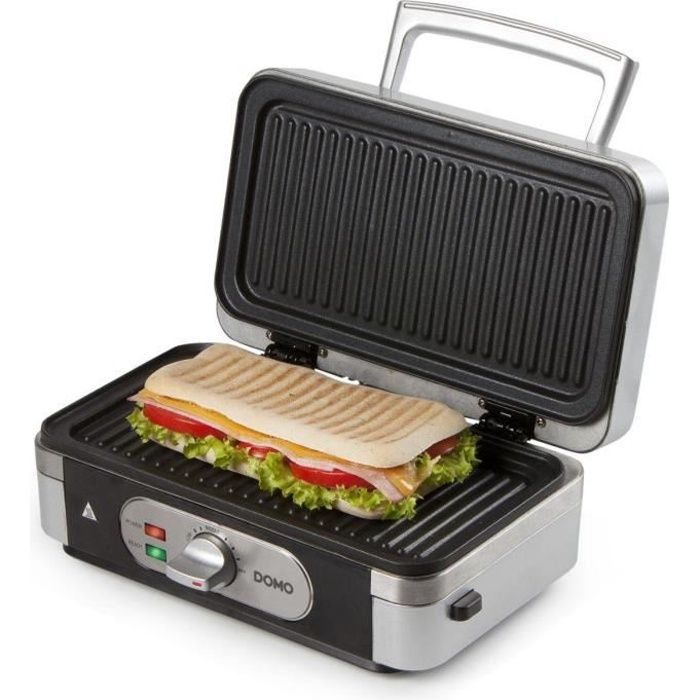 DOMO DO9136C Multifunction waffle maker - Stainless steel