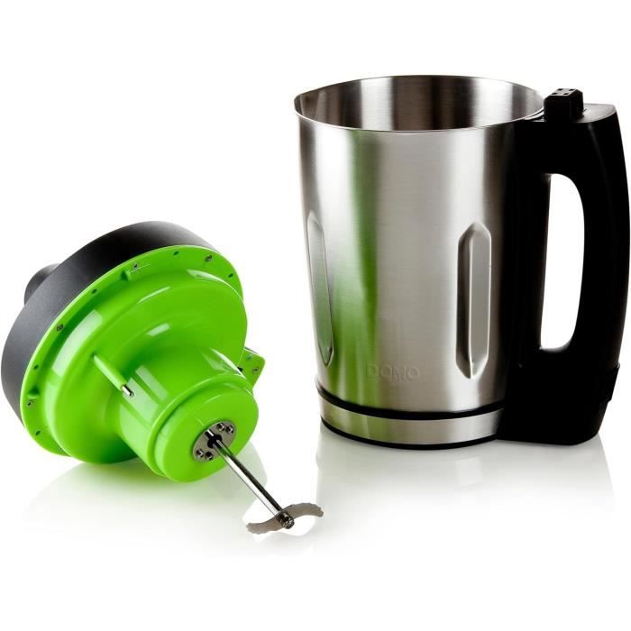 DOMO DO498BL Heating Blender - Black