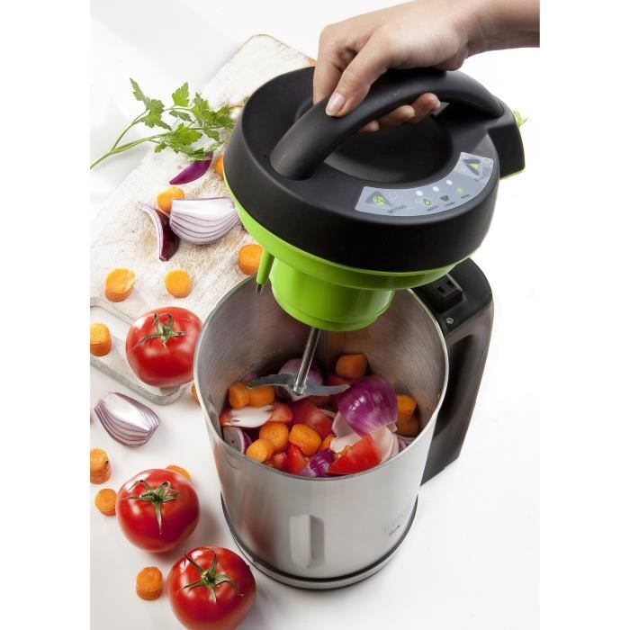 DOMO DO498BL Heating Blender - Black
