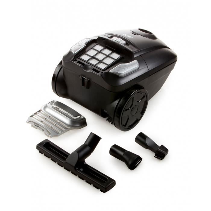 Domo do7285s vacuum cleaner with bag - 700W - 69 dB - A - Gray
