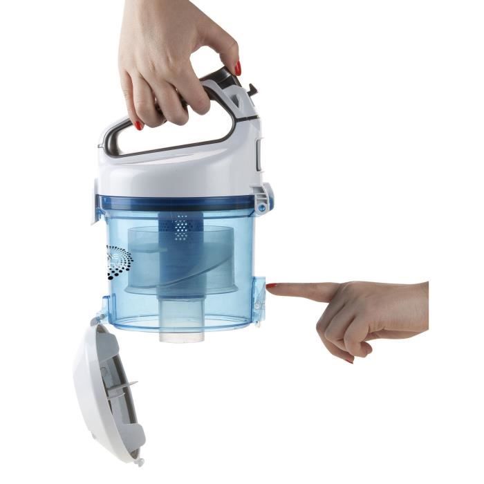 Domo do7286s vacuum cleaner without bag - 1.5 l - 700 W - white and blue