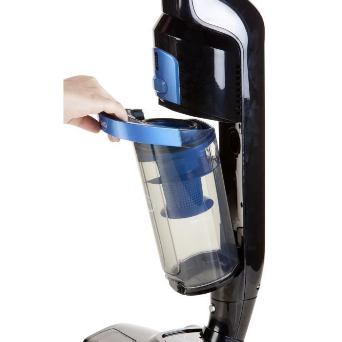 DOMO Cordless vacuum cleaner DO221SV - Cyclonic system - Li-Ion battery 29 V - Autonomy 50 min - Black