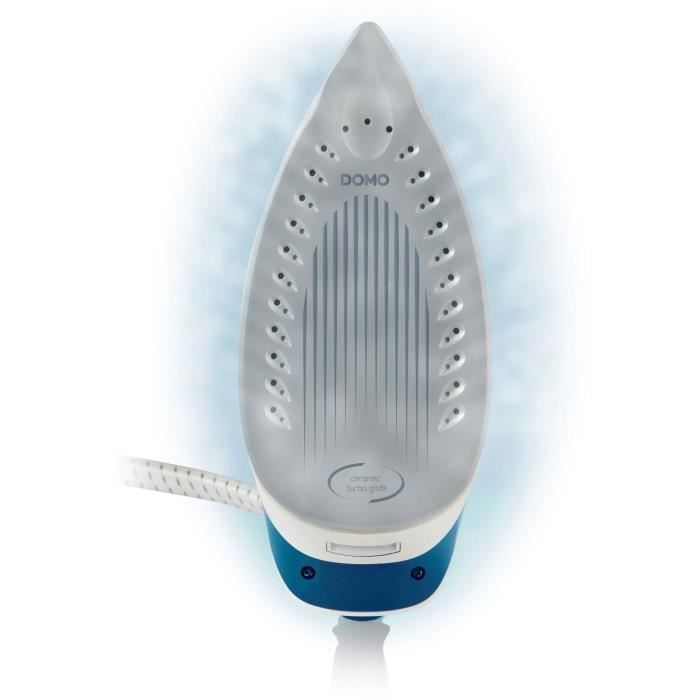 Domo do1022S iron with steam generator - 160g/min - 7.5bar - 450g steam jet - 1.8L water tank - ceramic sole