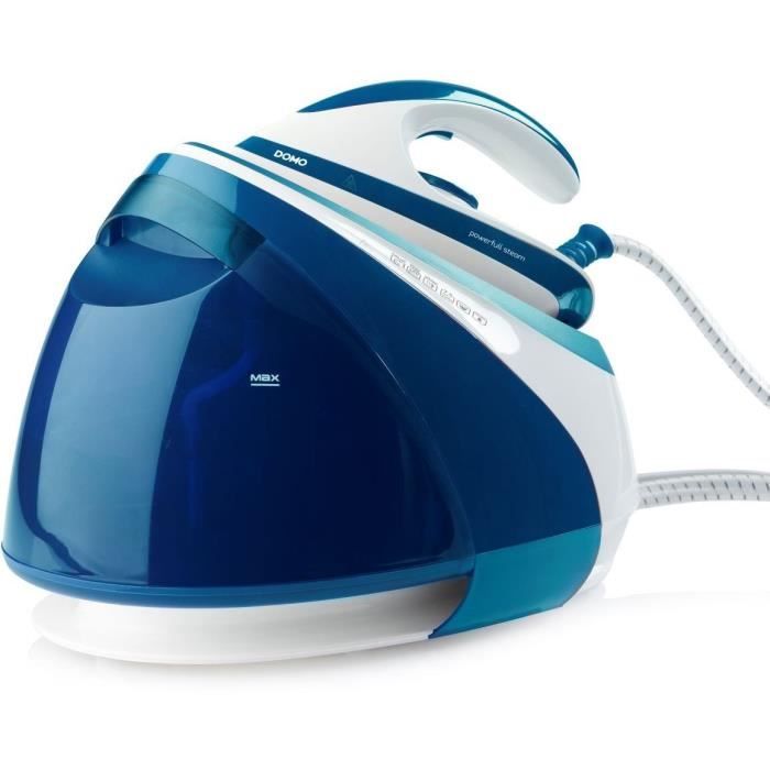 Domo do1022S iron with steam generator - 160g/min - 7.5bar - 450g steam jet - 1.8L water tank - ceramic sole