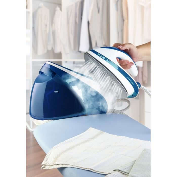 Domo do1022S iron with steam generator - 160g/min - 7.5bar - 450g steam jet - 1.8L water tank - ceramic sole