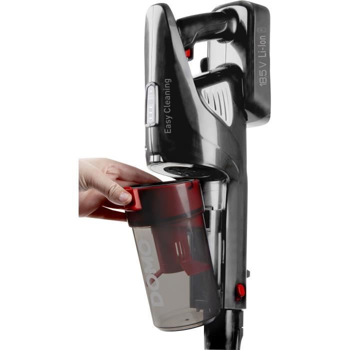 Domo do1032SV - 2 in 1 - 18.5 V broom vacuum cleaner - Li -ion battery - Cyclonic system - rotary brush