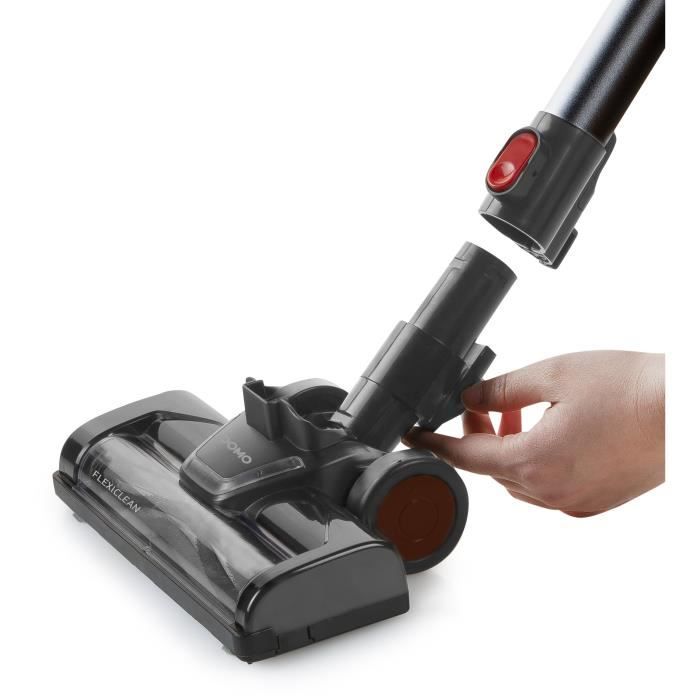 Domo do1032SV - 2 in 1 - 18.5 V broom vacuum cleaner - Li -ion battery - Cyclonic system - rotary brush